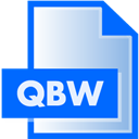 QBW File Extension Icon 128x128 png